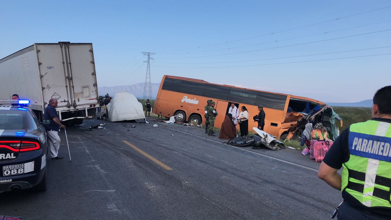 Choque En Carretera A Zacatecas Deja Un Muerto Y Varios Lesionados ...